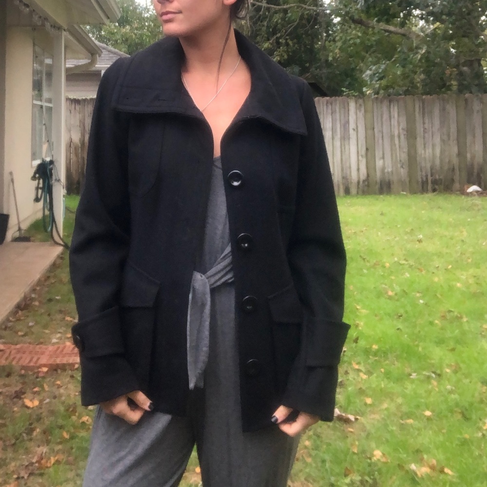 Black Peacoat